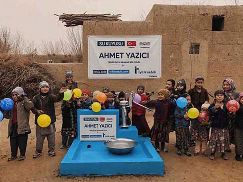 Afganistan Tulumbalı Kişisel Su Kuyusu